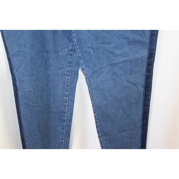 NWT Charter Club Womens Bristol Skinny Ankle Jeans Side Stripe 18 - Picture 3 of 5